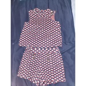 Janie & Jack kids girls set boat yacht 12-18